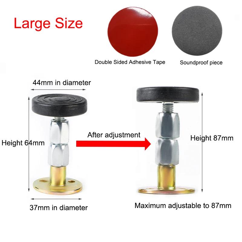 1pcs Self-adhesive Adjustable Thread Bed Frame Anti-Shake Tool Fixed Bed Anti-squeaking Telescopic Support Hardware Fasteners