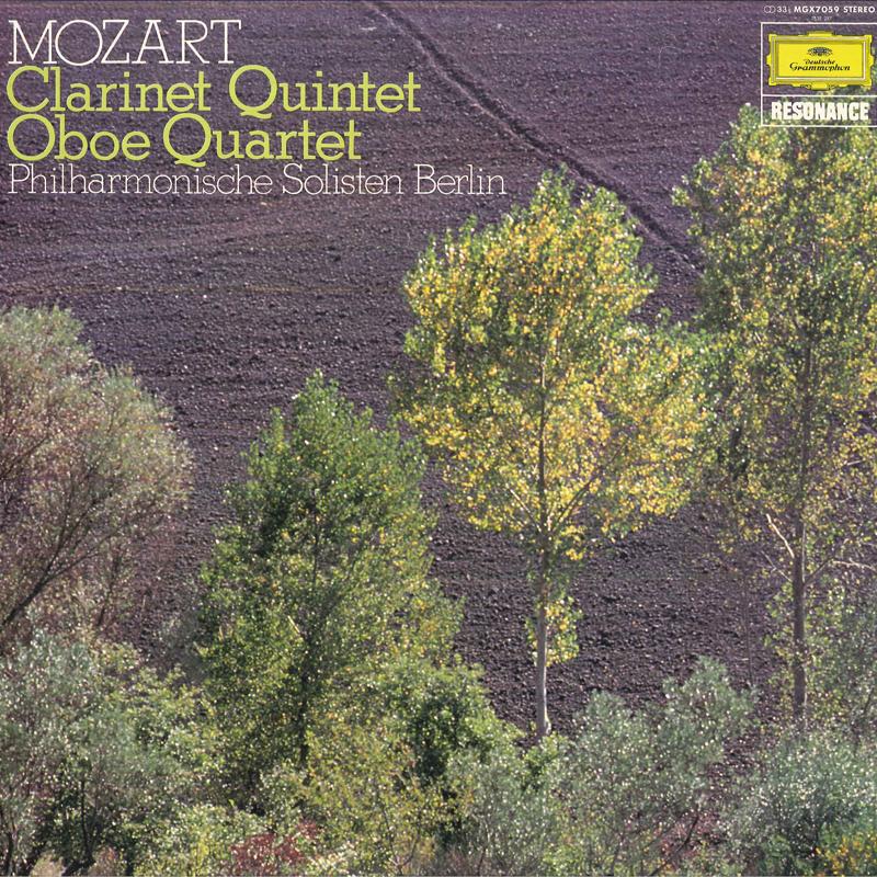 Пластинка PHILHARMONISCHE SOLISTEN BERLIN Mozart Clarinet Quintet In A Major MGX7059 DEUTSCHE GRAMMO 1980 Japan Obi Classical Used