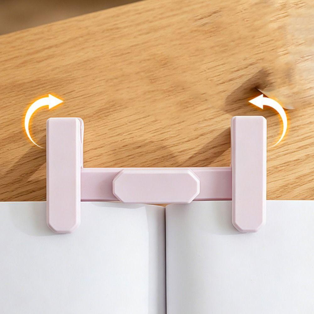 Lightweight Foldable Bookmark Portable Book Page Holder New Reading Stand Reading Tools