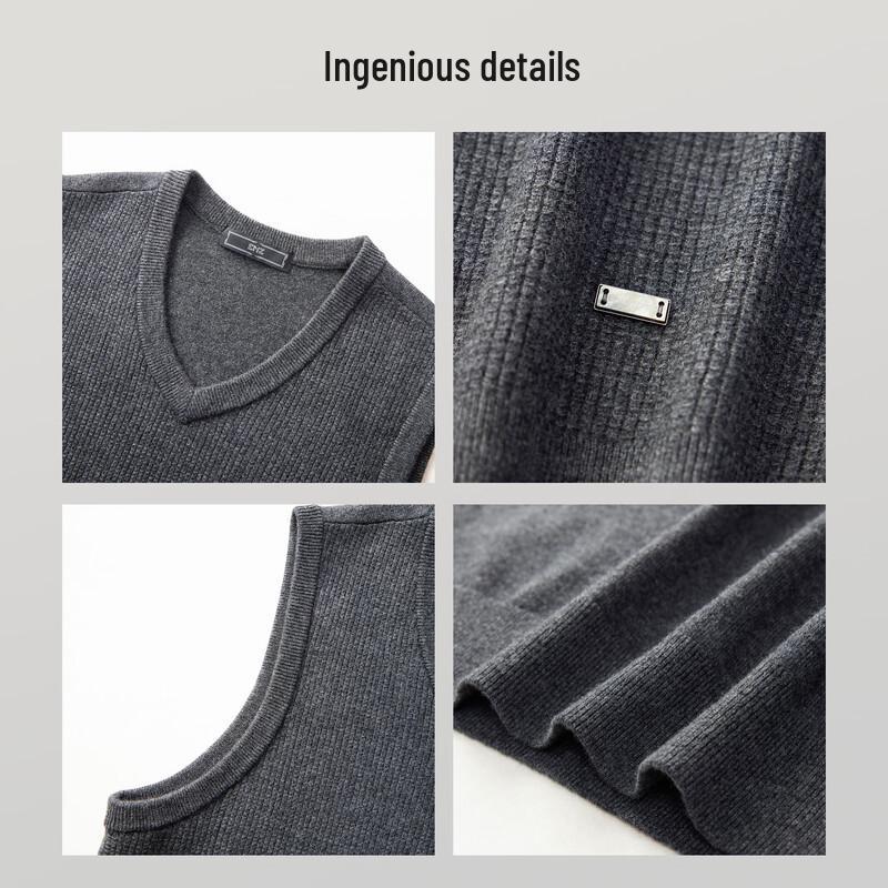 Erdos Men's V-Neck Knit Vest Sweater