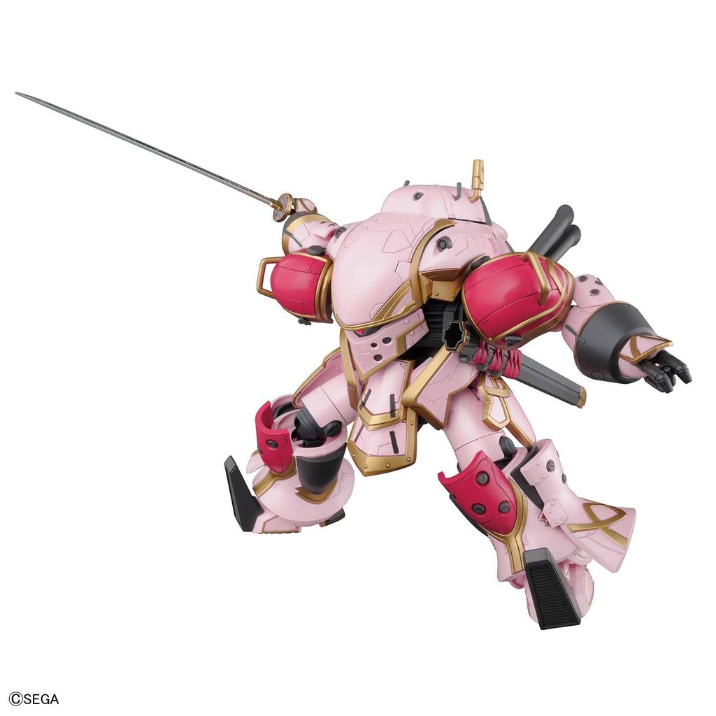 Пластиковая модель HG Sakura Wars Spirit Fighter Mugen Sakura (Машина Амамия) 1/24 с цветовой кодировкой