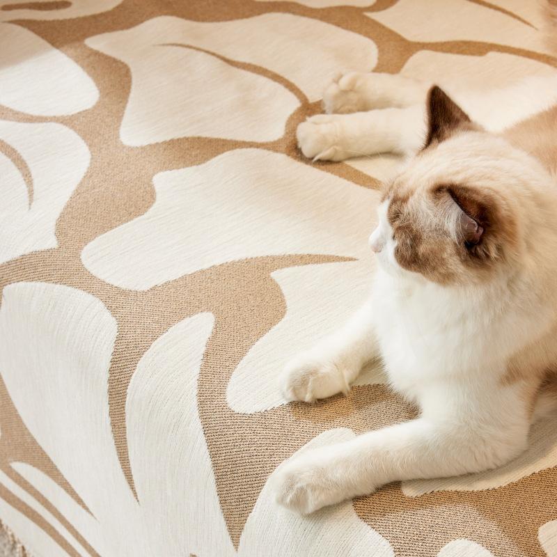 New Light Luxury High-Grade Sofa Cover Cloth Four Seasons Universal Sofa Towel Sofa Cover Flower Sofa Blanket