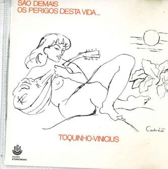 CD TOQUINHO, VINICIUS - Слишком велики опасности этой жизни BOM555 BOMBA Japan World Music Б/У
