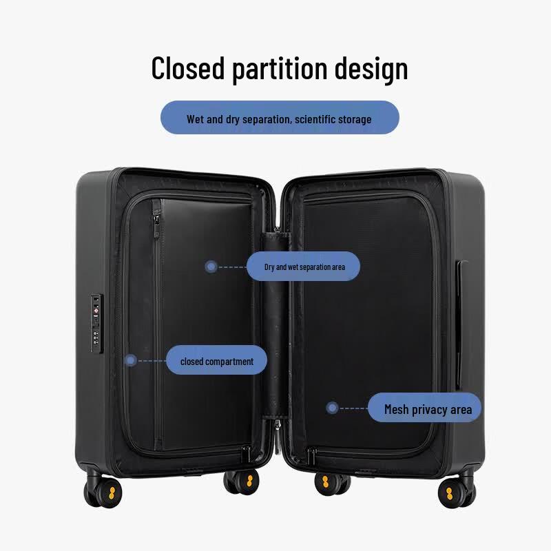 LEVEL8 City Pulse 20-inch Carry-on Luggage