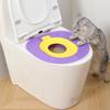 Cat Toilet Trainer Kit Reusable Litter Box Odor Control Urinal Seat Potty Cat Toilet Seat Insert Fits Standard Toilets