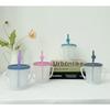 Agaphra Magic Straw Cup S 300ml + Silicone Straw + Fruit Straw Top, Pink (straw Cup), Random Delivery (pin Top), 1 Set