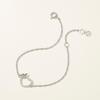 METROCITY JEWELRY Браслет Белый Cuore из стерлингового серебра A231SB2002WPA