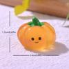 1Pc Luminous Vegetables Ornament Cartoon Pumpkin Mushroom Broccoli Tomato Doll Micro Landscape Dollhouse Miniature Toy