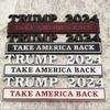 1Pc Trump 2024 Take America Back 3D Metal Stickers Universal Car Body Styling Emblem Badge Decal Car Exterior Decor Accessories