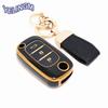 Чехол-брелок из ТПУ с 3 кнопками для Lada Vesta Granta Xray Kalina Priora Sedan Sport Для Renault Fluence Clio Megane Для Mercedes