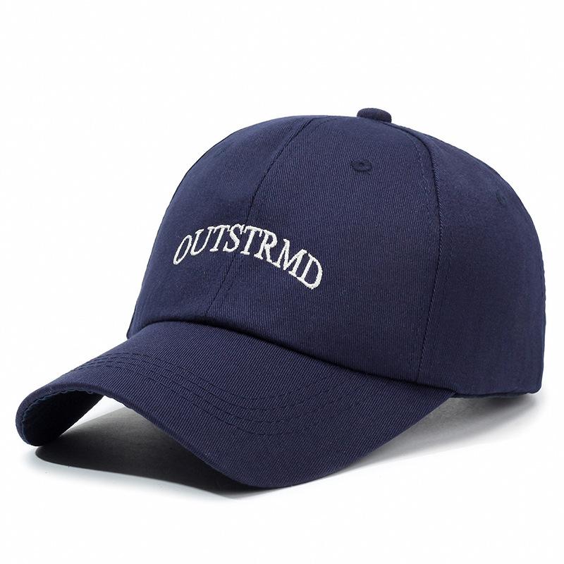 Big head circumference baseball cap children's summer versatile showing face small increase deepening letter embroidery cap men