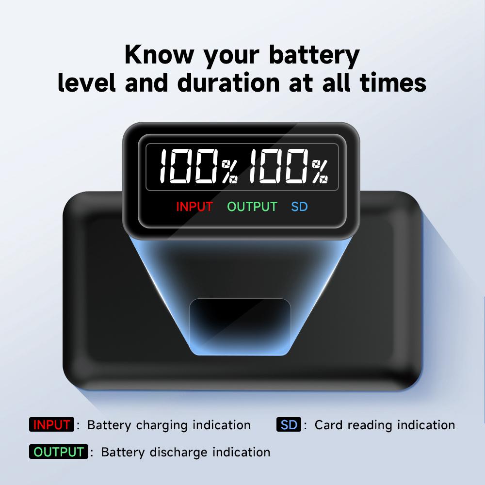 Новый ЖК-дисплей зарядного устройства LP-E17, дисплей мощности для камеры Canon EOS 200D M3 M6 750D 760D T6i T6s 800D 8000D Kiss X8i