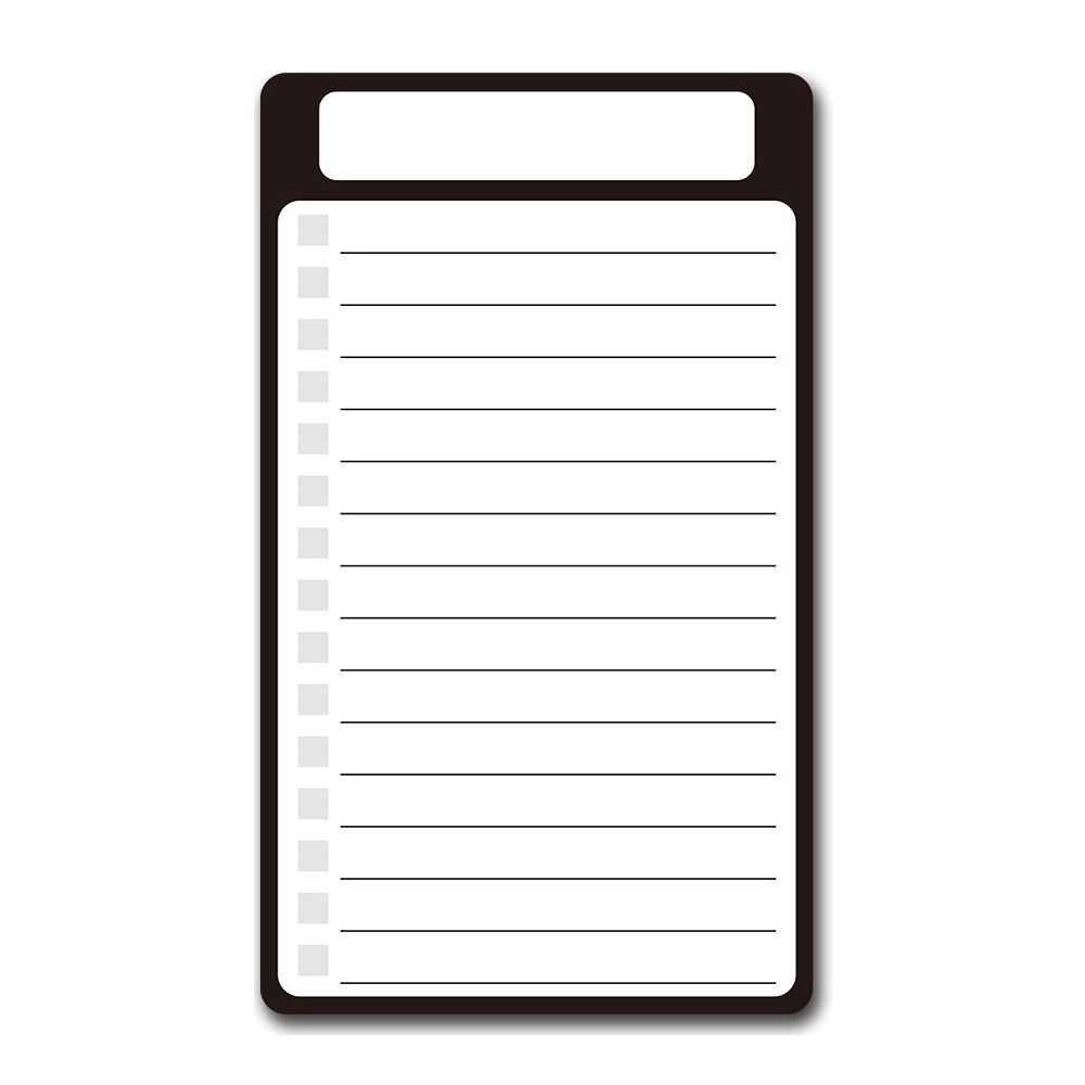 Ежедневник-планер на неделю Магнитный блокнот для холодильника Планер списка покупок Стикер-доска для сообщений Кухня