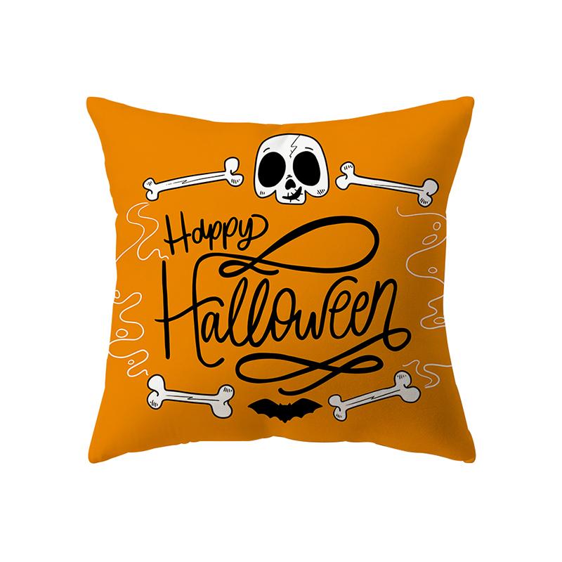 Подушка на Хэллоуин с тыквой Чехол для дивана Подушка для праздничного подарка Украшение для вечеринки Домашний декор