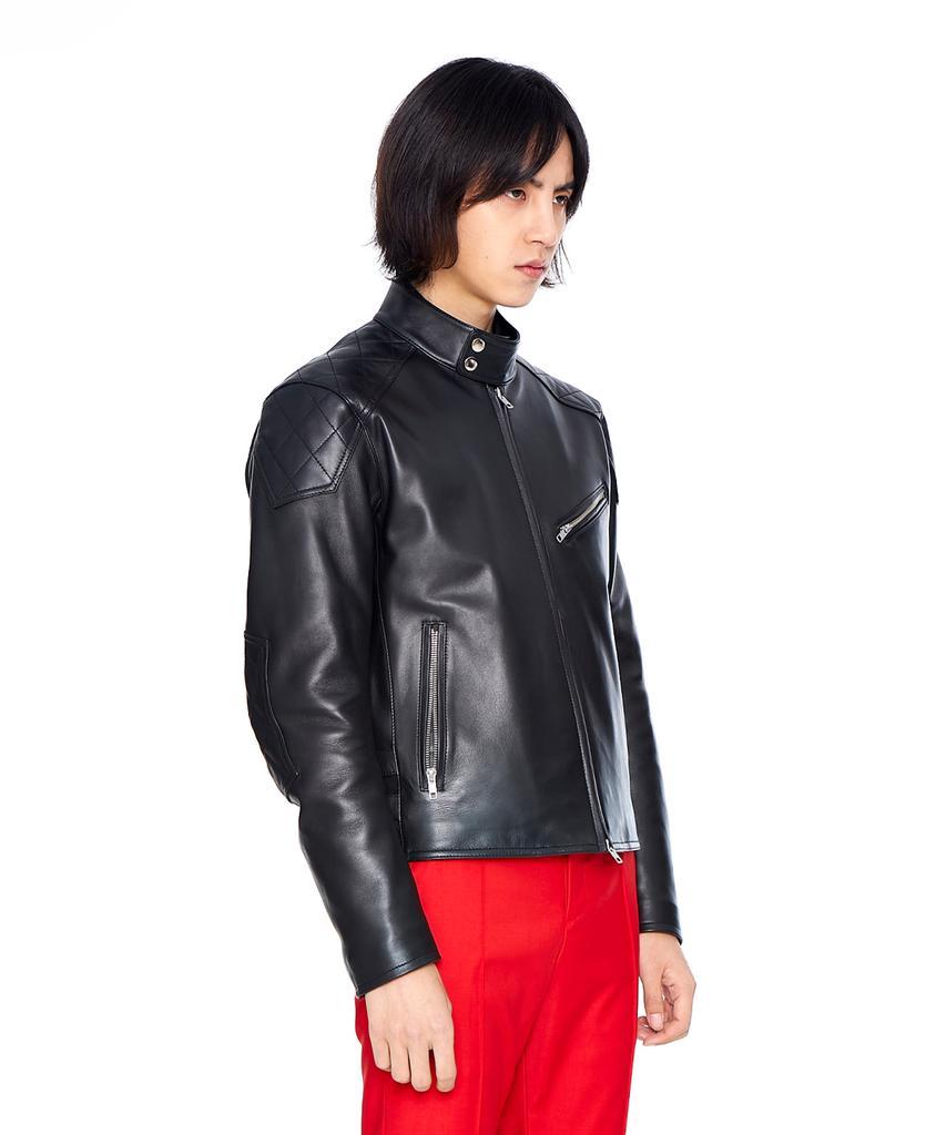 Eponym Racing Lamb Leather Jacket_Black