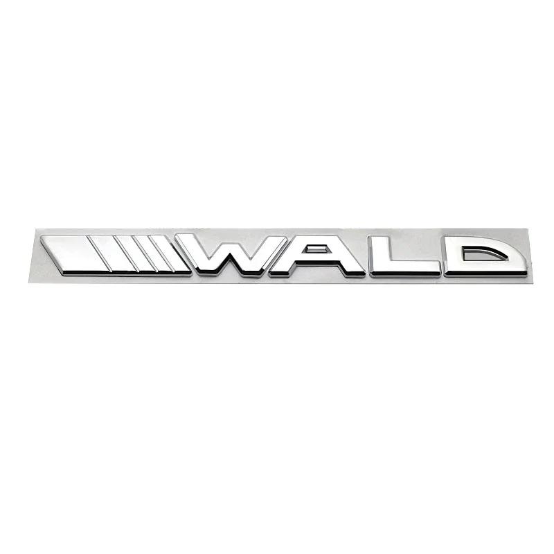 Metal Car Sticker Letters Emblem Rear Trunk Badge for Benz WALD W204 W205 W203 W210 W176 CLS GLE GLA SLK