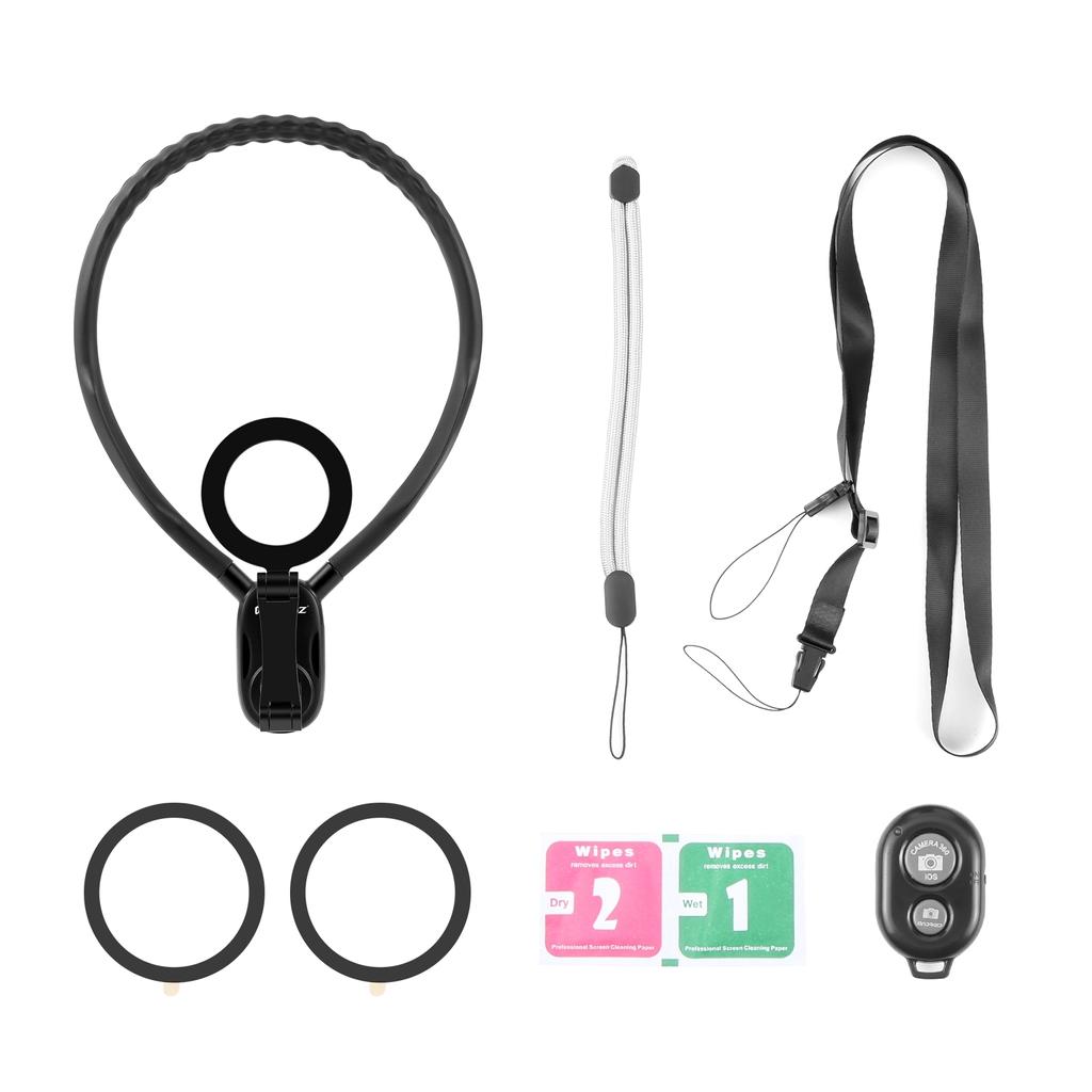 Магнитное крепление для телефона PULUZ PU947B, держатель для телефона на шею, быстросъемное крепление на шею, крепление для телефона на грудь