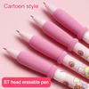 4Pcs/lot Writing Stationery Panda Gel Pen 0.5mm Exam Professional Pens Press Erasable Pen  School