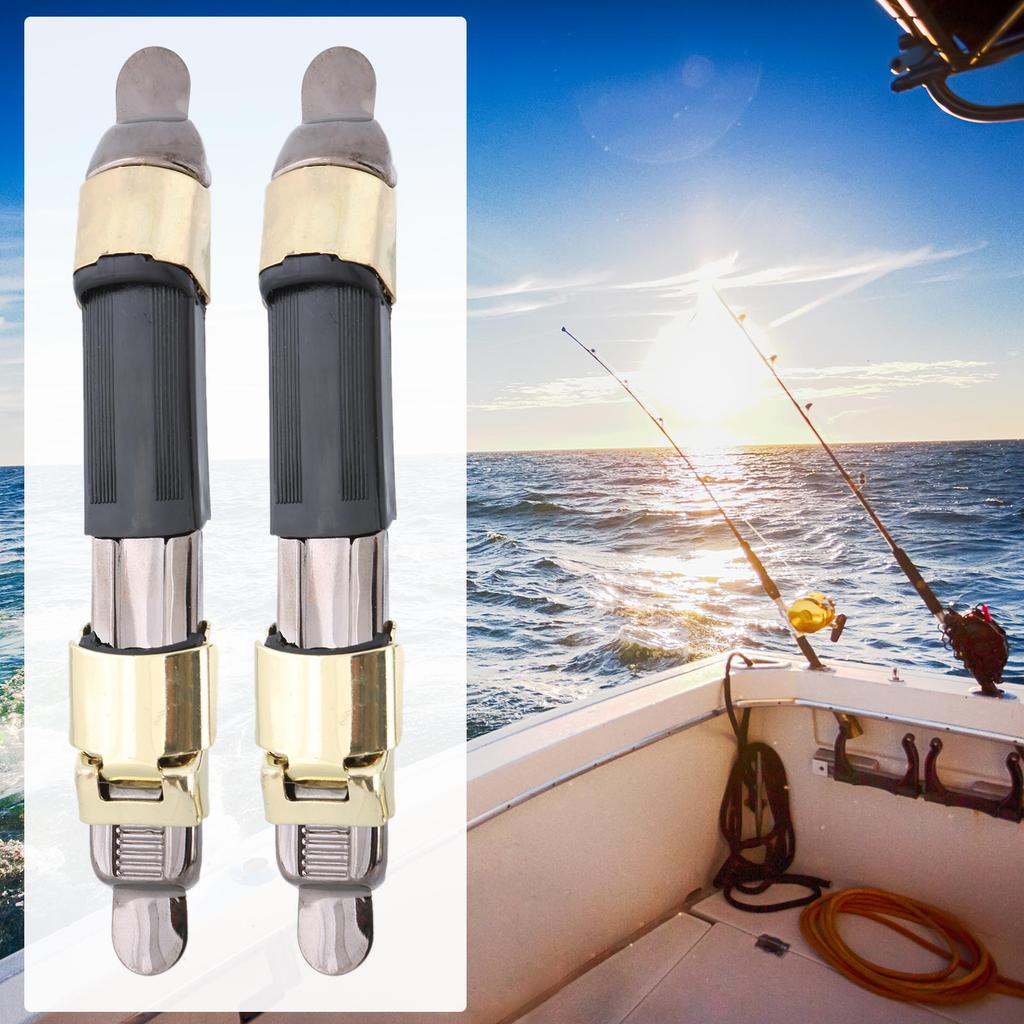 2 шт./упак. держатель катушки для удочки из нержавеющей стали, держатель для катушки, зажим для удочки, держатель для катушки, принадлежности для рыбалки