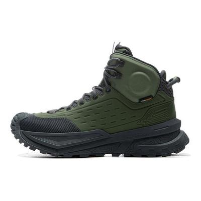 Li Ning CF River High модные удобные нескользящие износостойкие высокие походные ботинки унисекс походные ботинки черные зеленые AHTU015-2