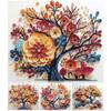 5D DIY Частичная специальная форма сверла Алмазная картина Дерево Жизни Диффузор Набор