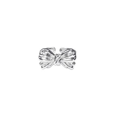 Кольцо VVV Bold Ribbon серебряное