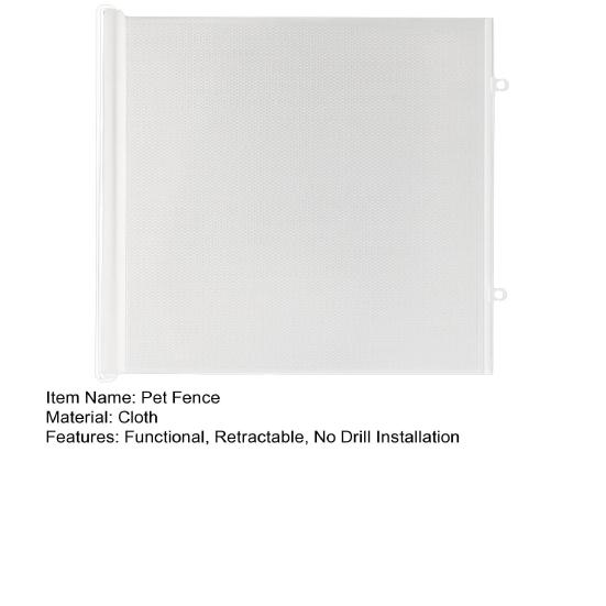 Складные сетчатые ворота для питомцев, ворота безопасности для питомцев, установка без сверления, барьерная сетка для питомцев для дома, разделитель для лестниц, дверных проемов, спален