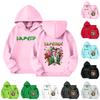Children's Long-sleeved Loose Pullover Letter-printed Hooded Sweatshirt