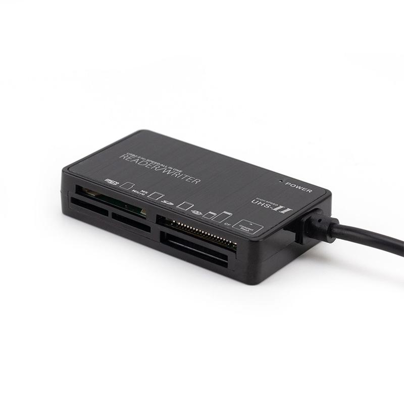 Мини-кардридер USB 2.0 Адаптер для SD-карт Все в одном Считыватель карт Совместим с картами Tf Cf Xd Ms M2