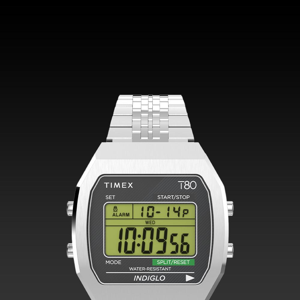 TIMEX Ретро Цифровые Электронные Наручные Часы T80 36мм TW2V74200