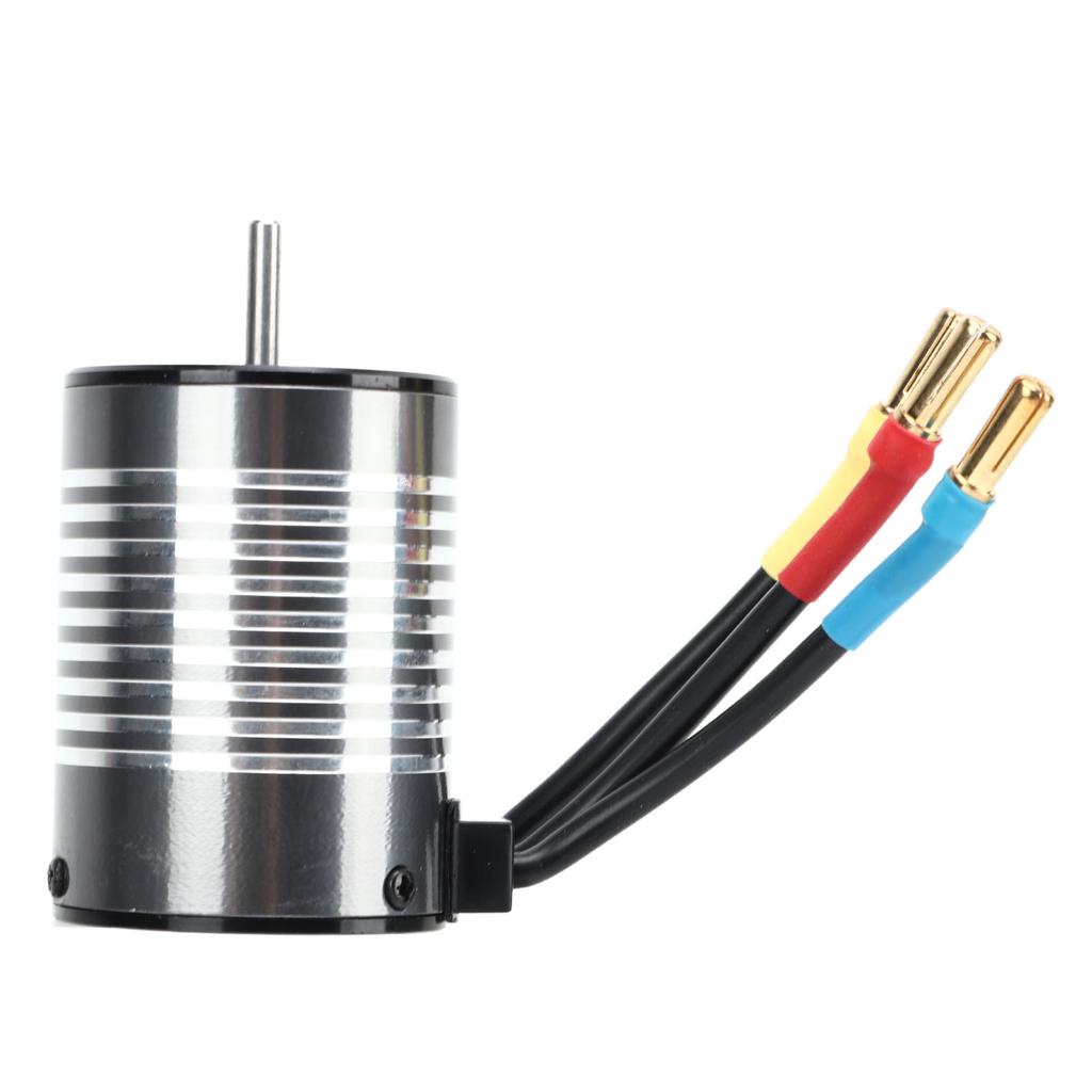 3650 Brushless Motor High Speed Large Torsion Waterproof 3500KV for 1 8 1 10 RC Car