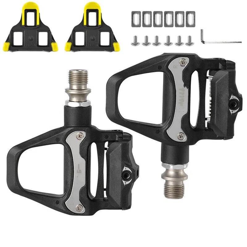 Li Shi Self-locking Bicycle Pedals with Cleats