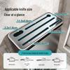 Cream Style Wooden Kitchen Knife & Utensil Organizer