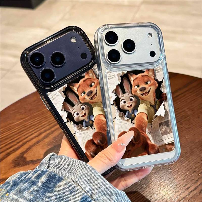 Совместимо с чехлом для Apple iPhone 17 Pro Max: Новый дизайн Zootopia для премиального опыта.