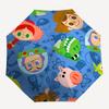 Toy Story Themed Automatic Opening and Closing Umbrella, Brightly Colored 8-rib Portable Umbrella, Suitable for Men and Women, A Perfect Gift for Chri