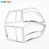 For Dodge Journey JC Fiat Freemont 2012-  Chrome Car Rear Tail Light Lamp Cover Trim Taillight Frame Trims Accessories