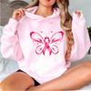 Unisex Pink Ribbon Butterfly Halloween Design Hoodies Breast Cancer Awareness Graphic Hooded Sweatshirts Long Sleeve Tracksuits Gifts