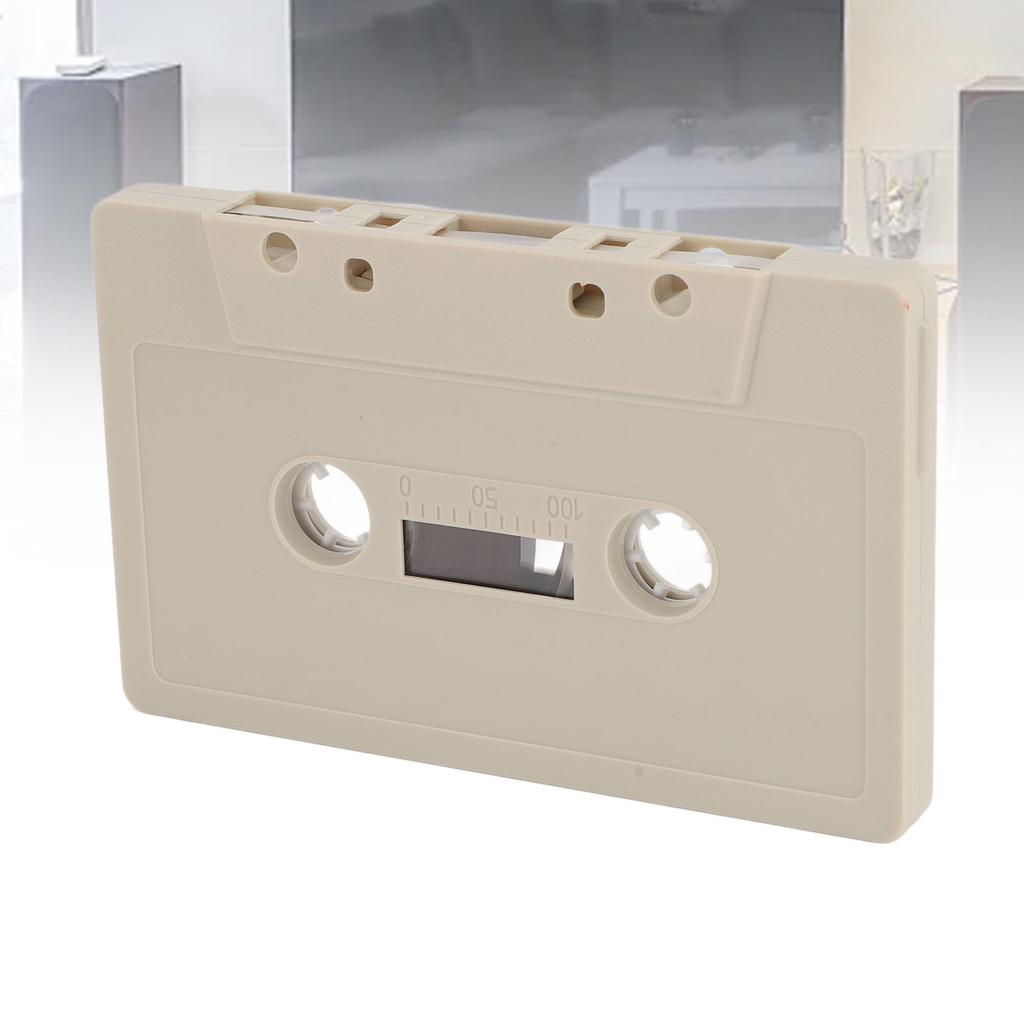 Blank Cassette Tape 45 Minute Premium Sound Empty Cassette Tape with Clear Case for Sound Music Recording