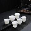 Dehua White Porcelain Mutton Fat Jade Kung Fu Tea Cup