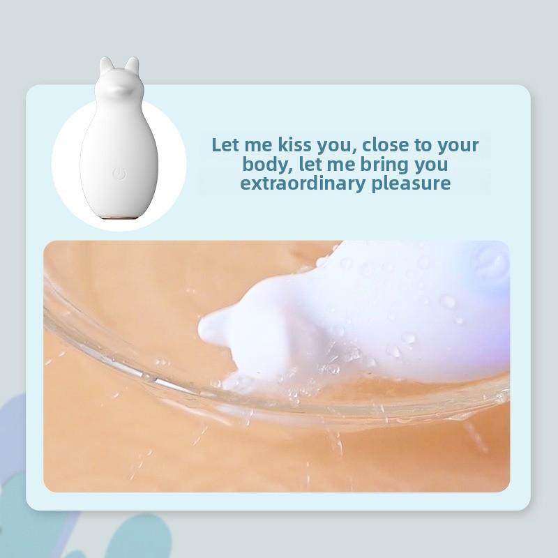 Мастурбатор с преобразованием частоты, женский мини-вибратор, перезаряжаемый, частный, сильный шок, второй прилив, эротические силиконовые секс-товары