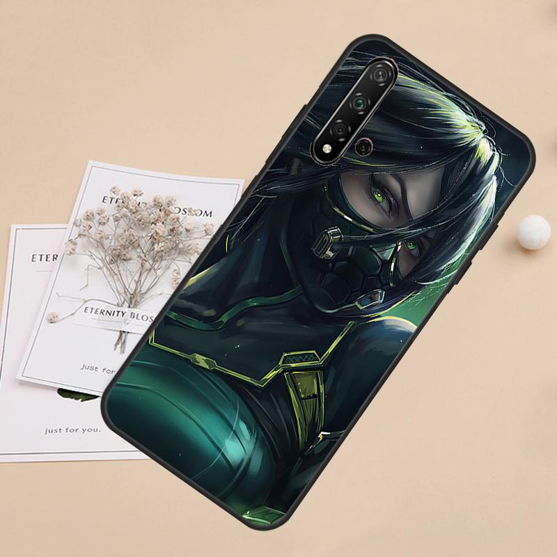 Valorant For Huawei Nova 8i 7i 11i 12i 12s 9 10 SE Y60 Y61 Y70 Y72 Y73 Y90 Y91 P20 P40 P30 Lite Case