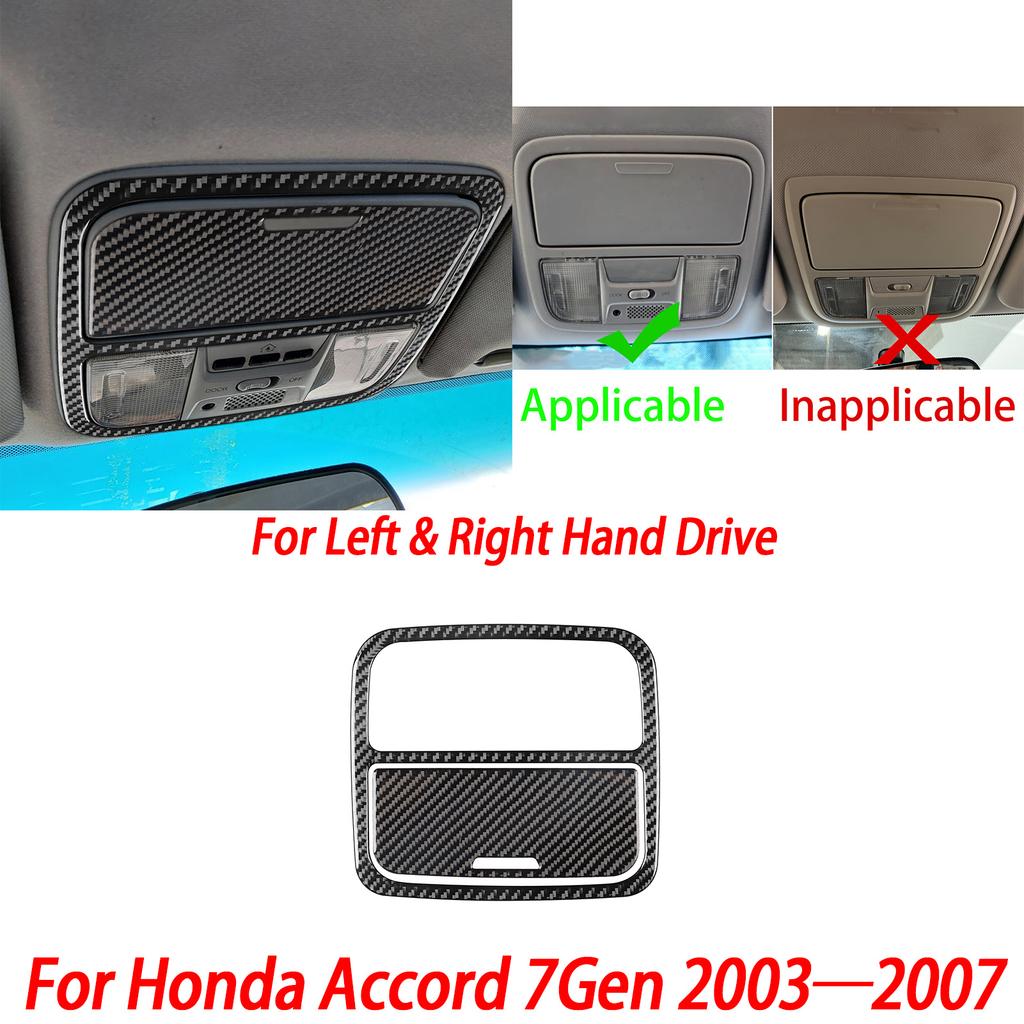 Переключатель фар Панель переключения передач на центральной консоли Наклейка на интерьер из углеродного волокна Для Honda Accord 7-го поколения 2003 2004 2005 2006 2007