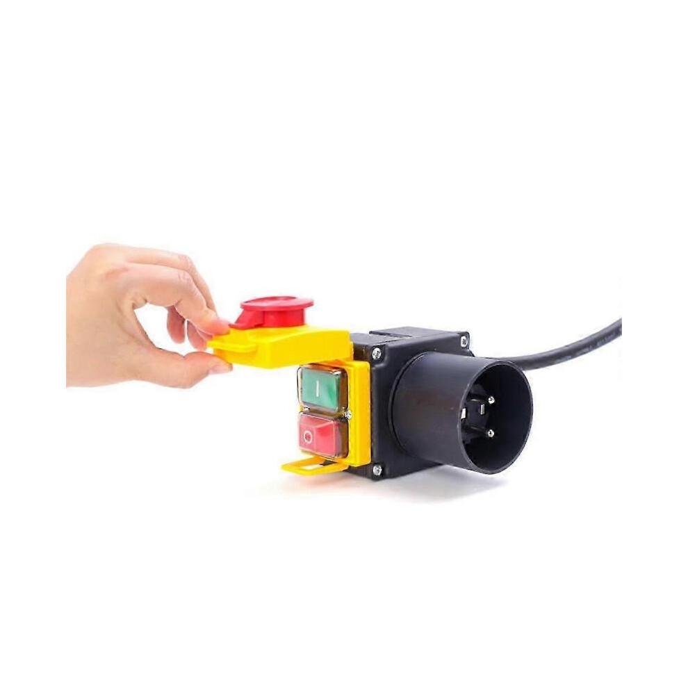 KOA7 250V 16A Wood Splitting Machine Solenoid Push Button Switch HCK3T Log Cutting Machine