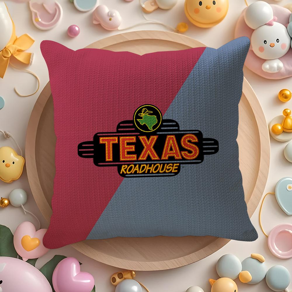 Поездка на машине Ресторан Путешествие Советы T-Texas Roadhouse Наволочка Диван Гостиная Спальня Изголовье Спинка Подушка