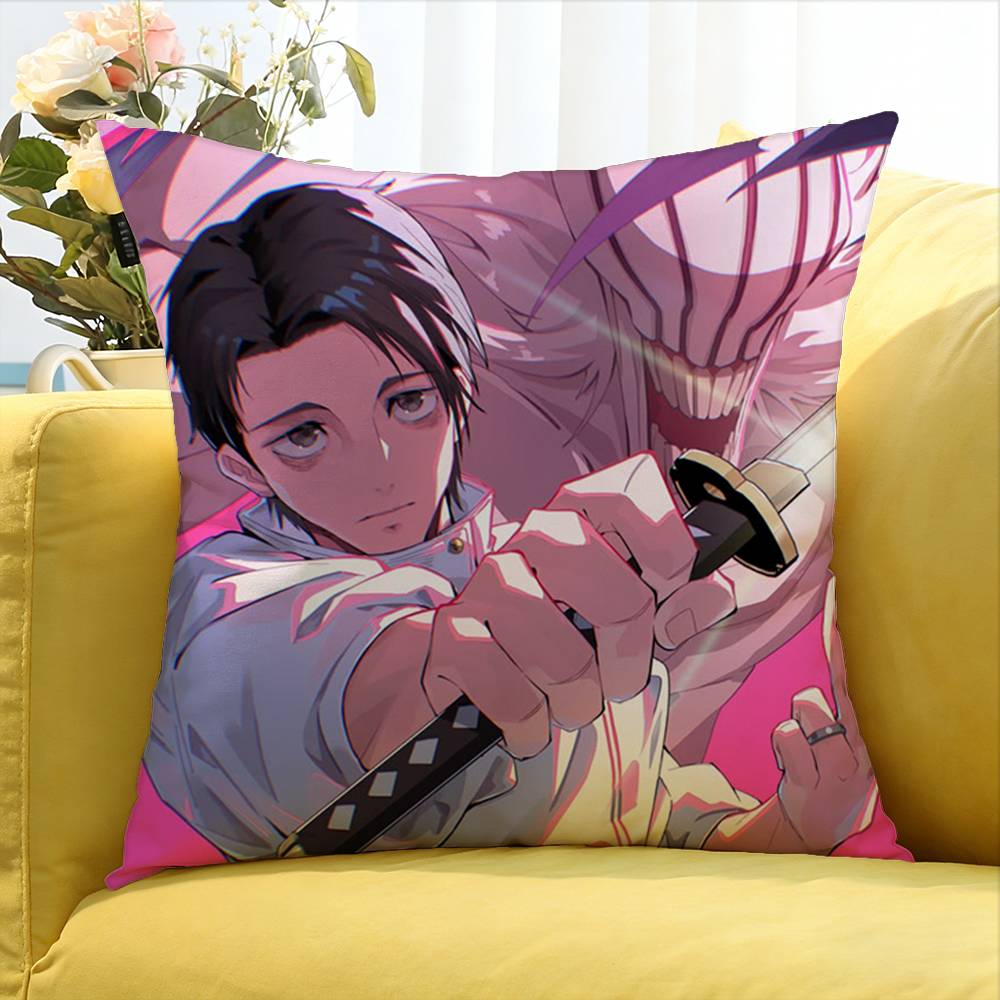 OOkkotsu Yuta Various Sizes Square Pillow Case For Car Home Bedchamber Decor