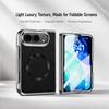 Luxury Glitter Magnetic For Magsafe Case For iPhone Ultra Fold 5G  Wireless Charging Hinge Protective Cover