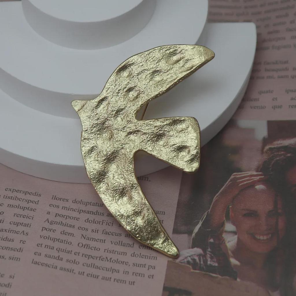 Medieval French Cecile Peace Dove Brooch Replica