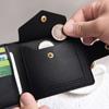 Multifunctional Mini Wallet PU Leather Coin Purse Portable Card Holder Clip  Women
