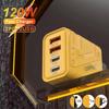 4 порта USB C PD зарядное устройство быстрая зарядка 3.0 тип C USB зарядные устройства для телефонов адаптер быстрой зарядки для iPhone 16 15 14 Samsung Xiaomi Huawei