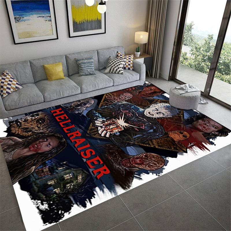 2025 New Hellraiser Carpet Rug for Living Room Bedroom Home Sofa Decoration,Kids play Non-slip Floor Mat 37